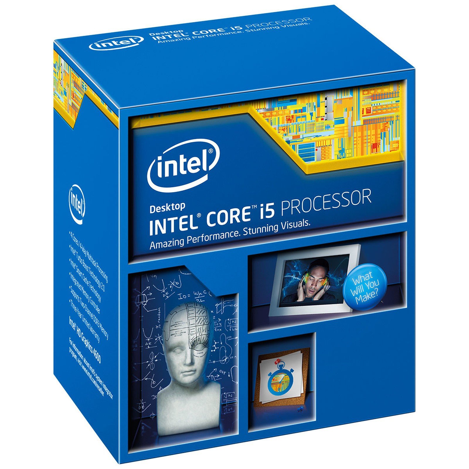 Cpu Intel® Core™ HasWell I5-4570 3.2Ghz