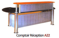 Comptoir Réception A22 1600X650X1030