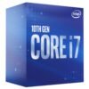 Processeur Intel® Core™ i7-10700K BOX 8 Cœurs 3,8GHz 6MO Cache 125 Watt BOX