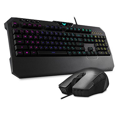 CLAVIER SOURIS ASUS COMBO TUF GAMING