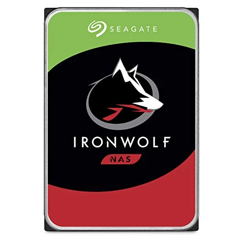 Disque Dur SEAGATE IRONWOLF  NAS STORAGE 2TB 256MB SATA 5400 RPM 6Gb/s