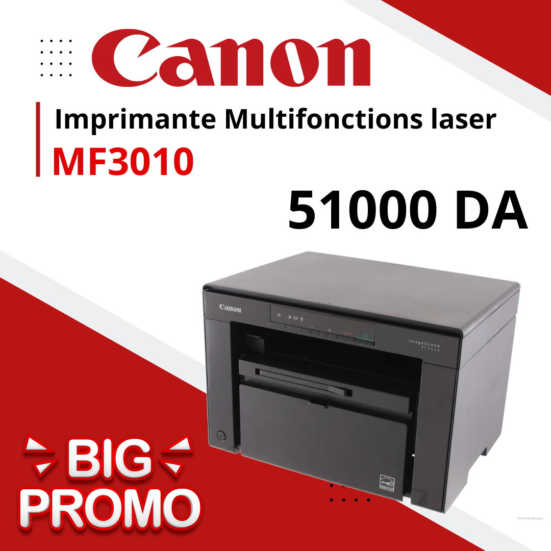Laser Canon Multifonction Monochrome MF3010